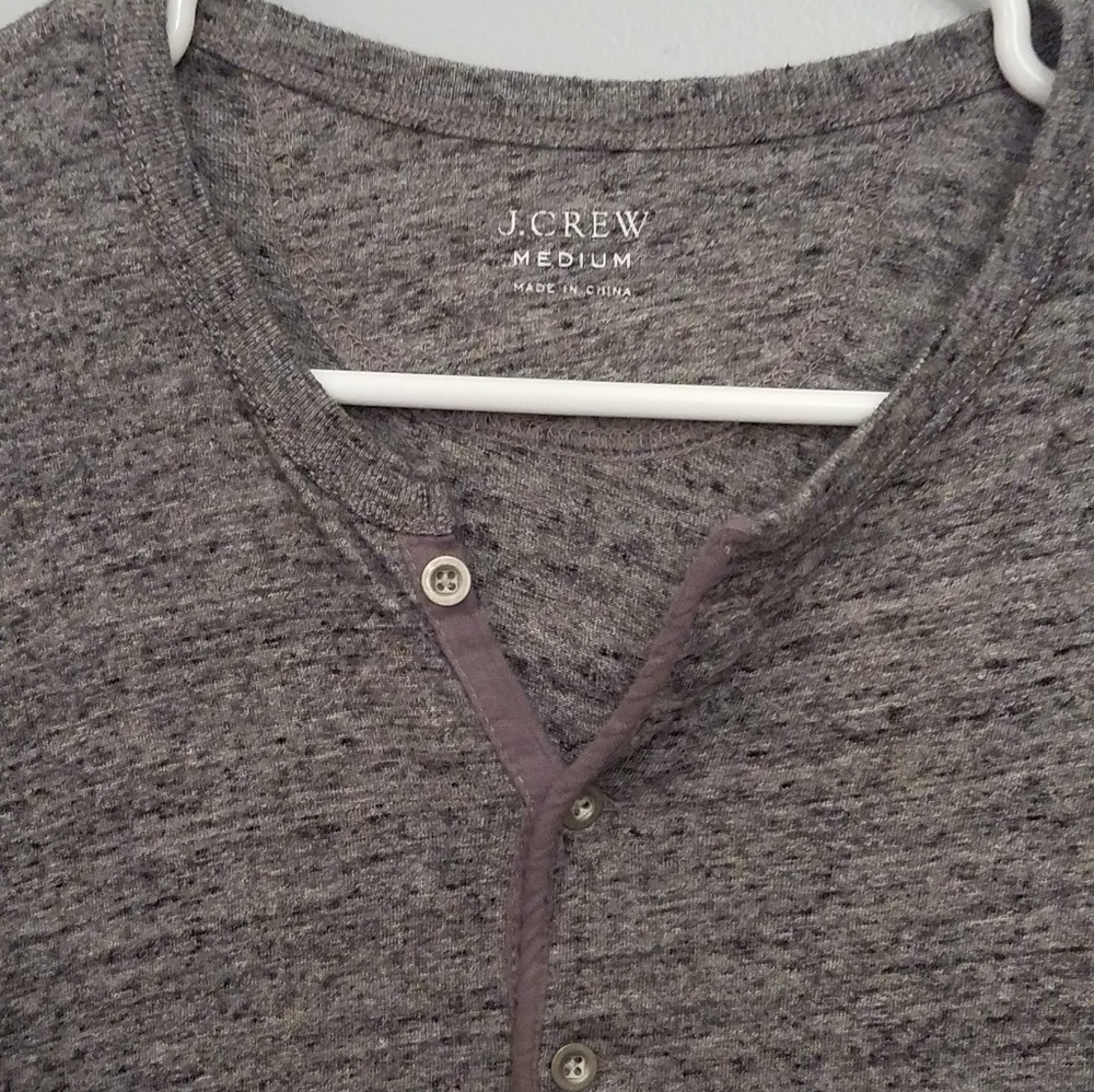 SOLD EUC J Crew Men's Long Sleeve T-Shirt - Picture 3 of 3